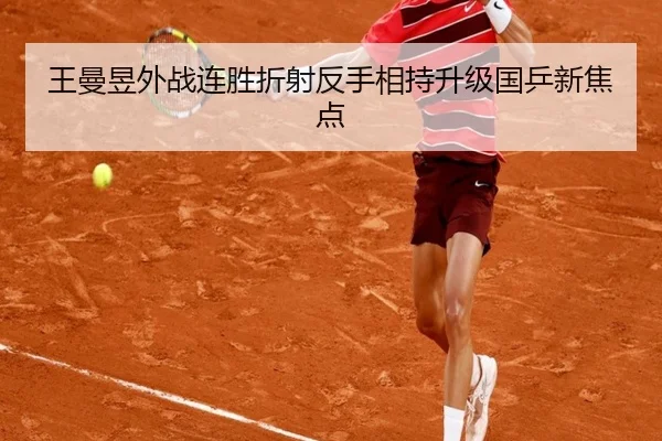 王曼昱外战连胜折射反手相持升级国乒新焦点 | MilanSportsAPP