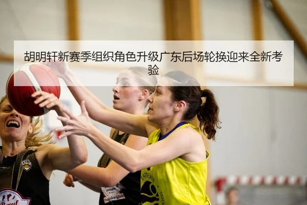 胡明轩新赛季组织角色升级广东后场轮换迎来全新考验 | MilanSportsAPP